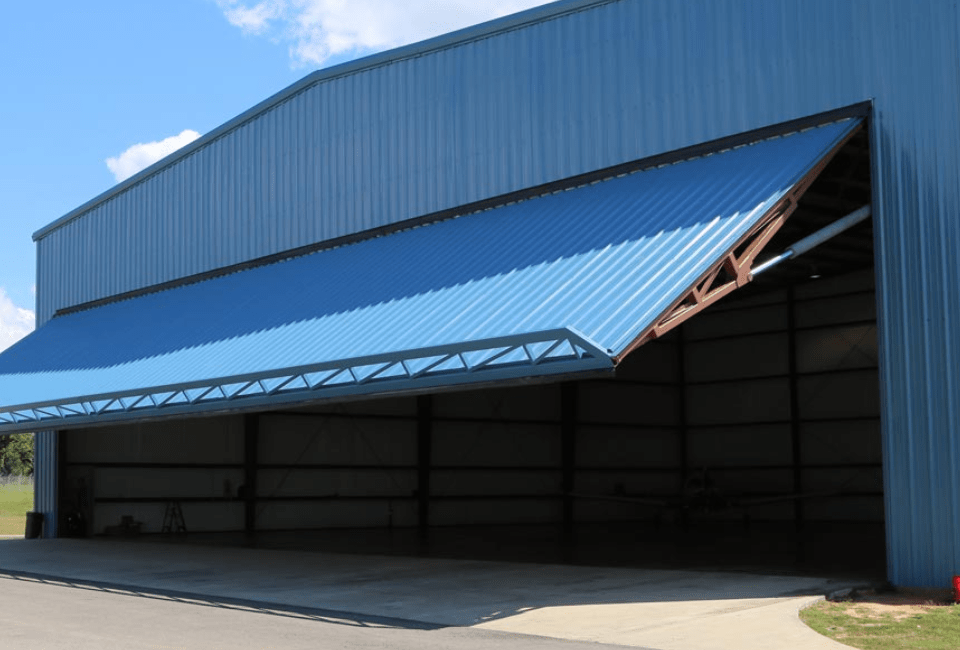 Hydraulic Hangar Door System