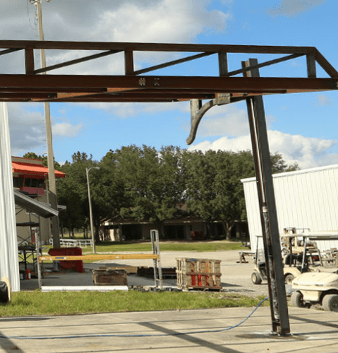 HydraTilt Hydraulic Hangar Door System Construction