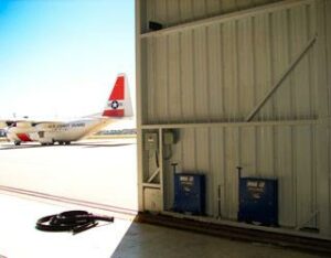 Operator for USCG Air Station Aircraft Hangar Door