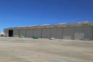 Rolling Hangar Door System Installation