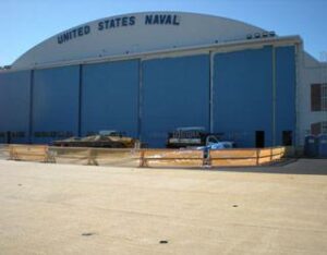 Rolling Hangar Door System for Naval Air Station