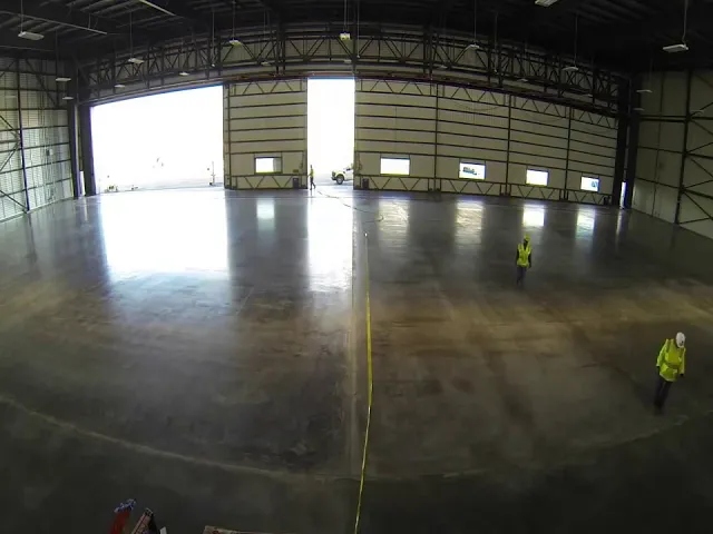 Rolling Hangar Door System Installation