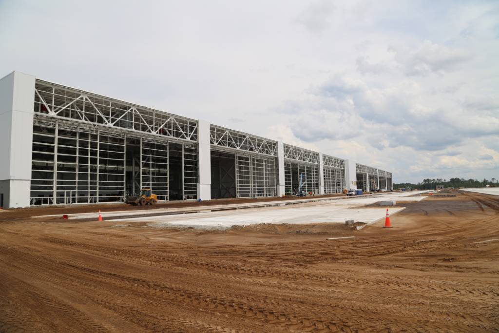 Rolling Hangar Doors at Cecil Airport